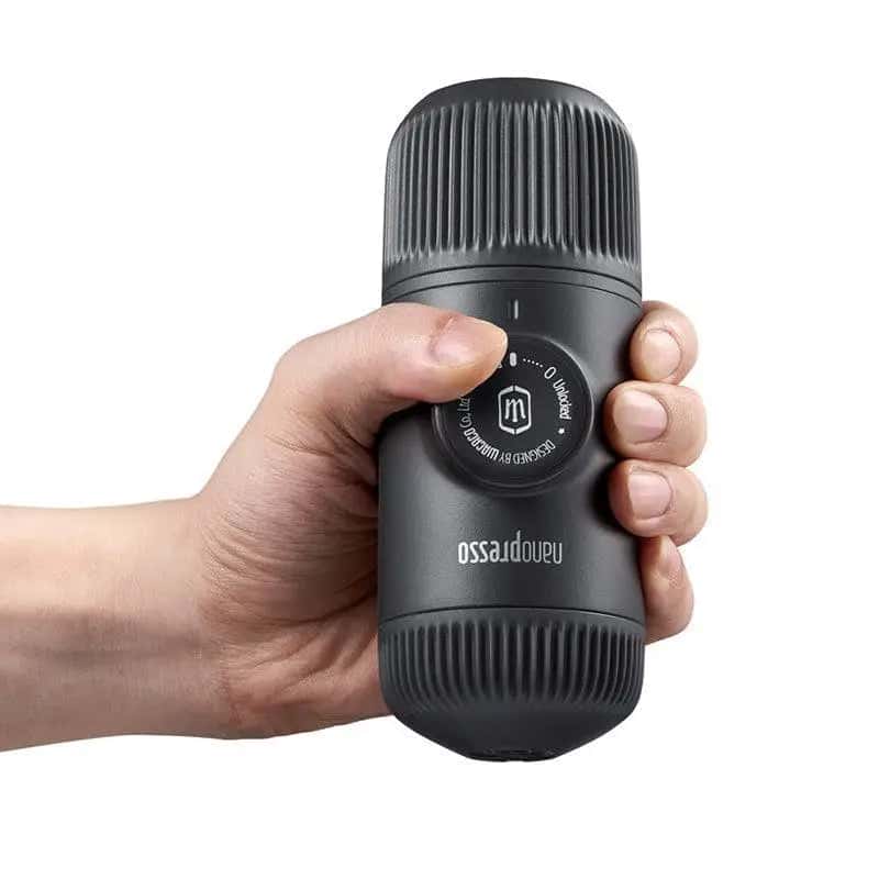 Bærbar Kaffemaskine <Br> Nano Sort