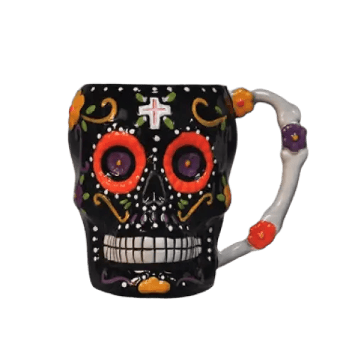 Originalt Krus<Br> Mexicansk Kranie