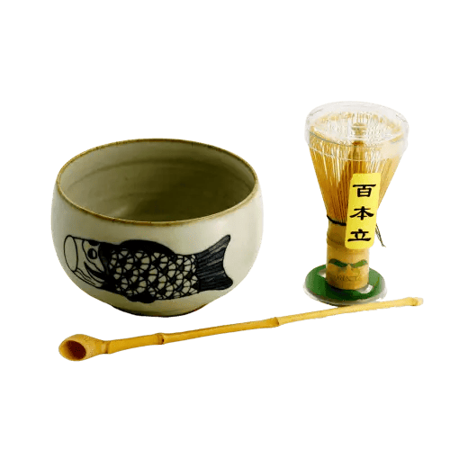 Japansk Kop <Br> Matcha Fiskesæt