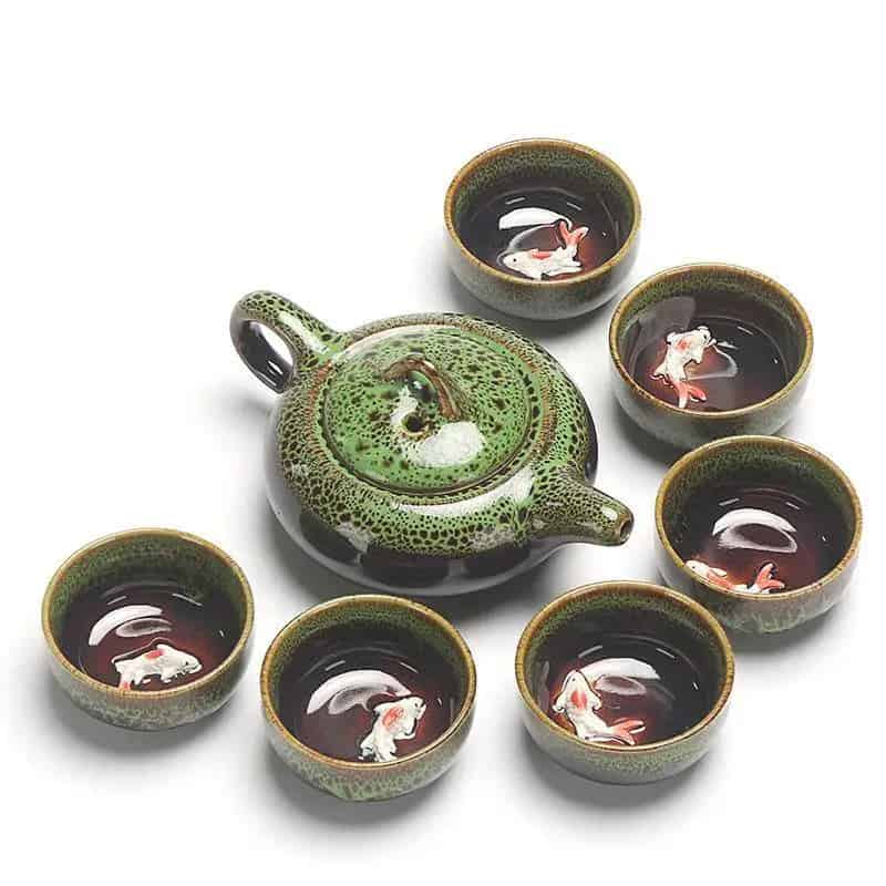 Japansk Kop <Br> Traditionelt Teservice