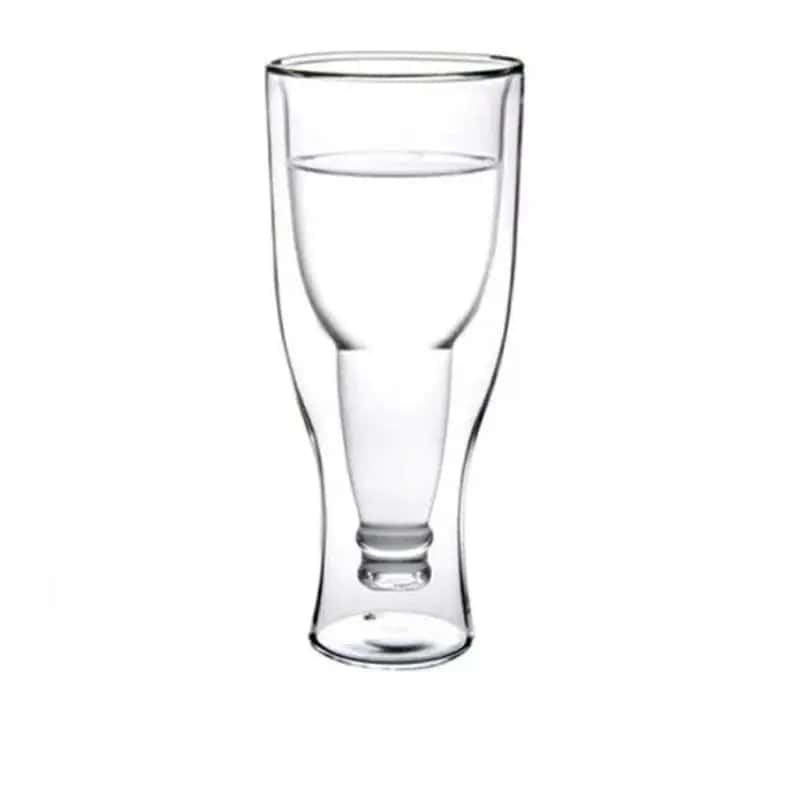 Dobbeltvægget Glas <Br>Øl
