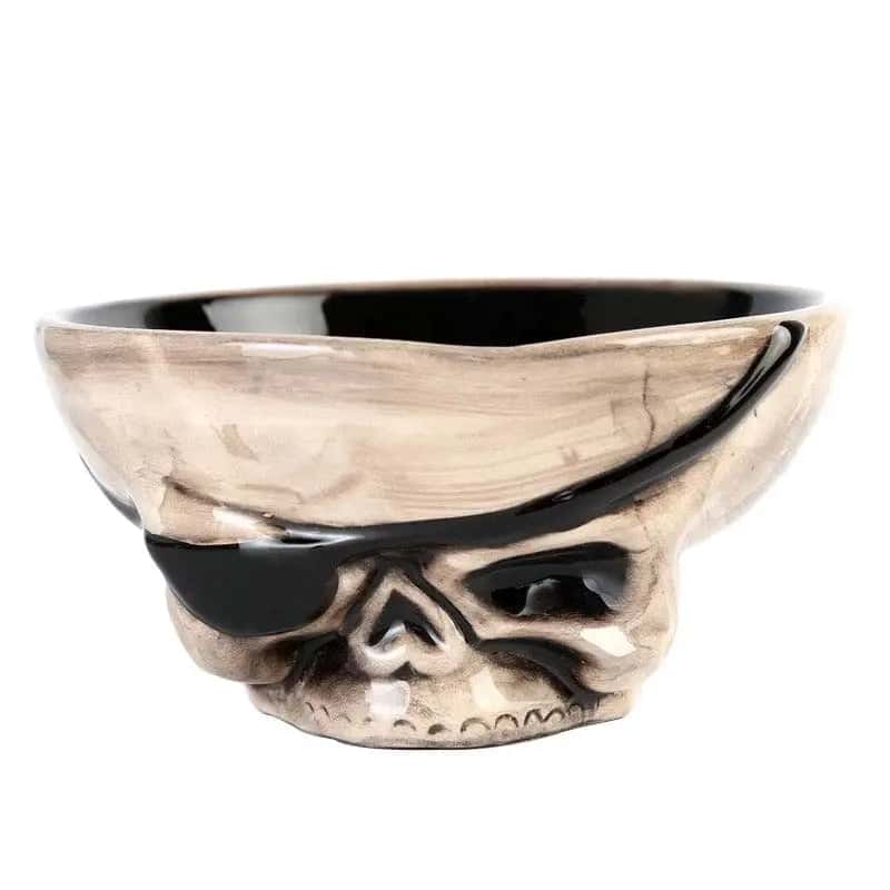 Tiki-Glas <Br>Pirat-Kranie