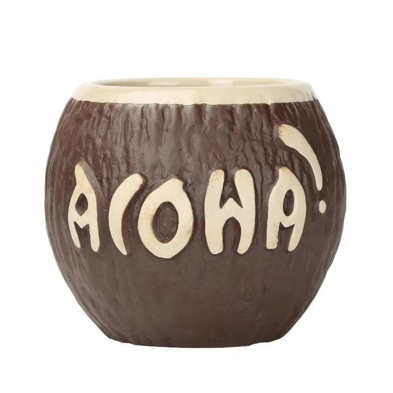 Tiki-Glas <Br> Kokosnød