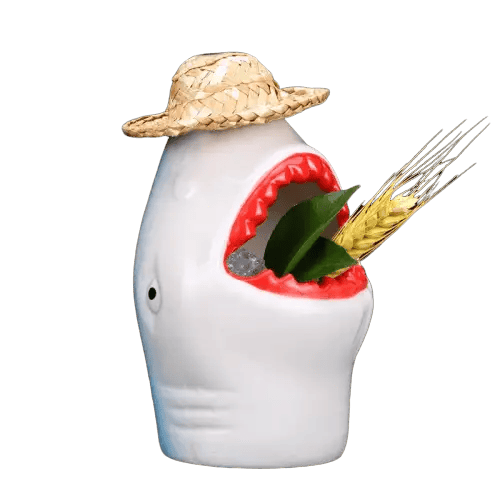 Tiki-Glas <Br>Requin