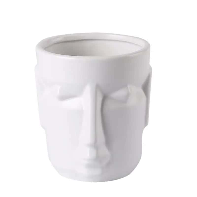 Tiki-Glas <Br> Hvid